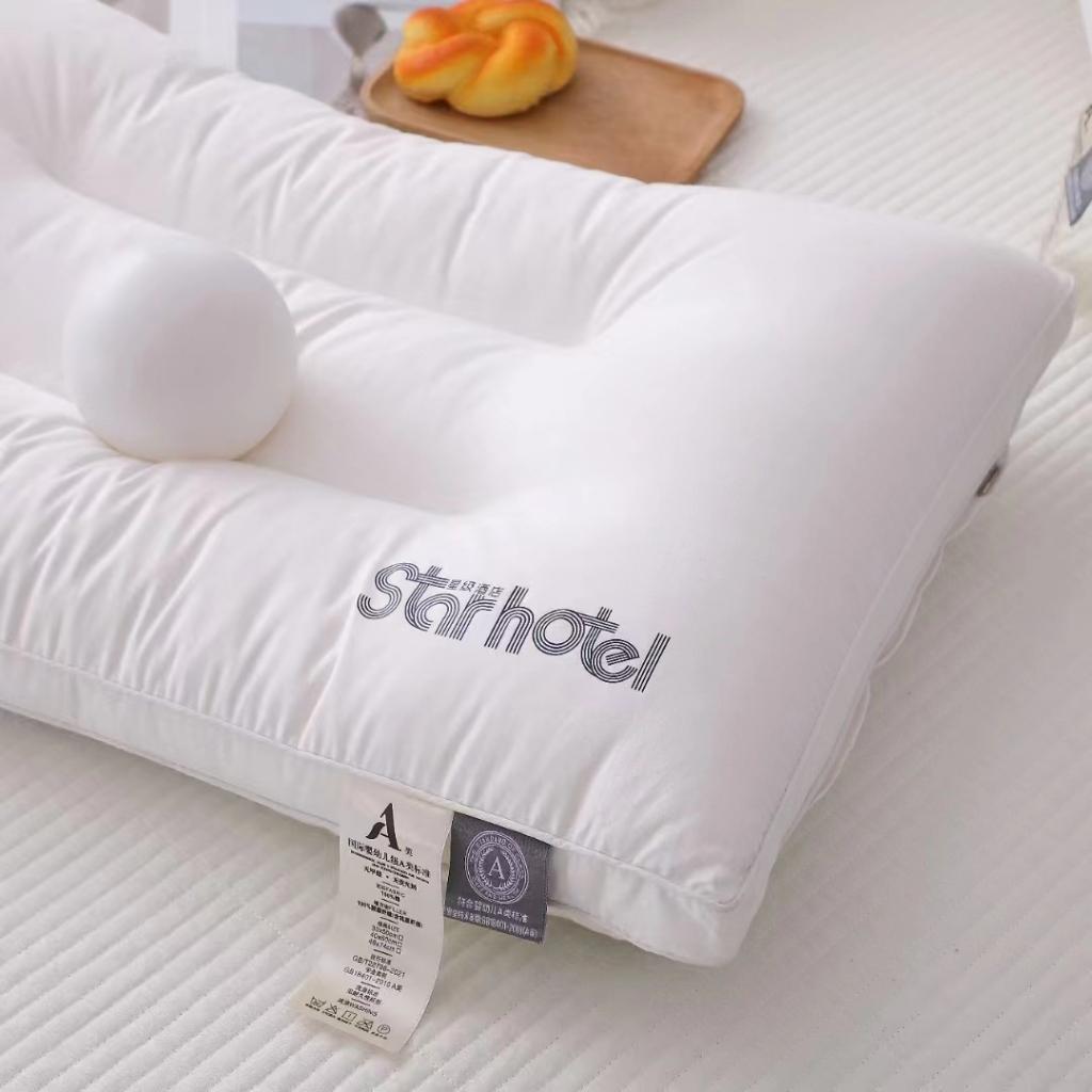 91家纺网 家纺一手货源 找家纺 荣运枕芯 全棉A类枕头羽丝绒枕芯保健枕头新疆长绒棉定型枕