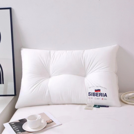 91家纺网 家纺一手货源 找家纺 荣运枕芯 全棉A类枕头羽丝绒枕芯保健枕头新疆长绒棉定型枕