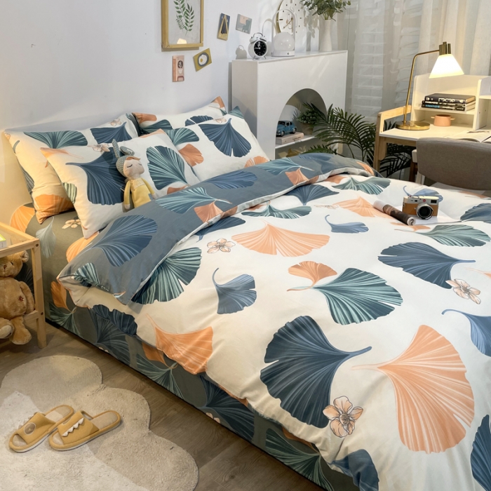 91家纺网 家纺一手货源 找家纺 （总）芊寻家居 2024新款全棉印花13372单被套