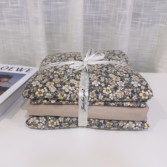 91家纺网 家纺一手货源 找家纺 爱思佳 2024新款A类母婴全棉双层纱印花四件套  城南旧事