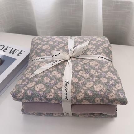 91家纺网 家纺一手货源 找家纺 爱思佳 2024新款A类母婴全棉双层纱印花四件套 芳华