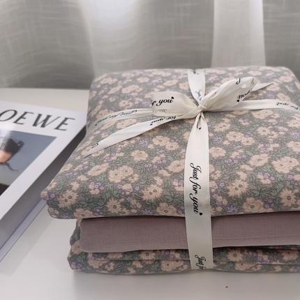 爱思佳 2024新款A类母婴全棉双层纱印花四件套 芳华