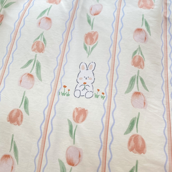 91家纺网 家纺一手货源 找家纺 （总）美达 2025新款韩版全棉四件套单品系列-单床裙