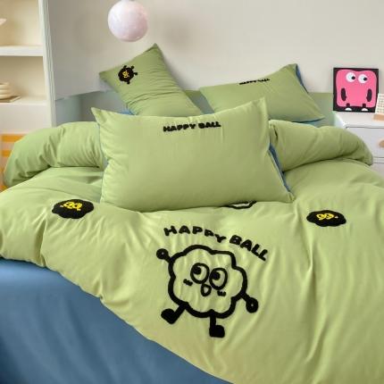 91家纺网 家纺一手货源 找家纺 （总）漫仙阁 2024新款毛巾绣四件套