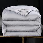 91家纺网 家纺一手货源 找家纺 恒鑫家纺 2025新款提花蚕丝被 高级灰