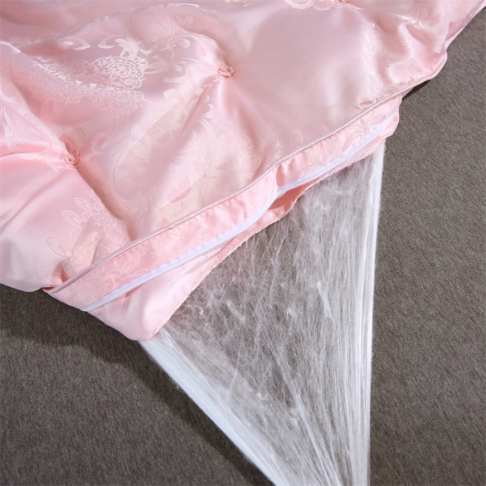 91家纺网 家纺一手货源 找家纺 恒鑫家纺 2025新款提花蚕丝被 美人玉