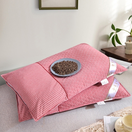 91家纺网 家纺一手货源 找家纺 （总）兴丝露枕芯 全荞麦枕芯48x74cm  水洗棉荞麦壳枕芯 常规成人枕头  保健护颈枕 夏凉枕头