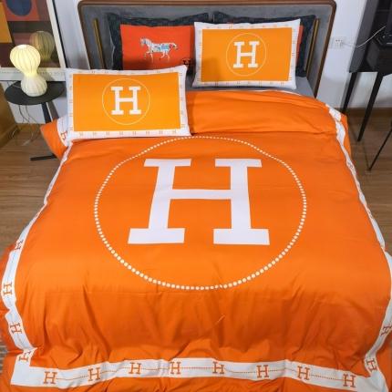 91家纺网 家纺一手货源 找家纺 色鬼布艺 2024新款轻奢磨毛四件套 轻奢全棉-1#