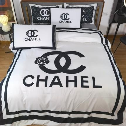 91家纺网 家纺一手货源 找家纺 （总）色鬼布艺 2024新款轻奢a面磨毛b版纯棉四件套潮牌棉四件套