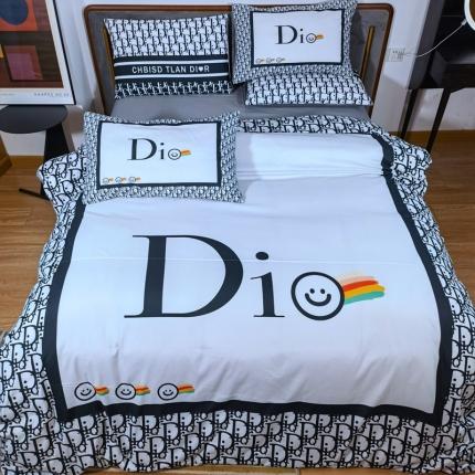 91家纺网 家纺一手货源 找家纺 （总）色鬼布艺 2024新款轻奢a面磨毛b版纯棉四件套潮牌棉四件套