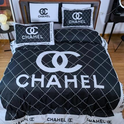 91家纺网 家纺一手货源 找家纺 （总）色鬼布艺 2024新款轻奢a面磨毛b版纯棉四件套潮牌棉四件套