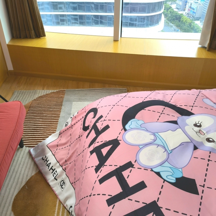 91家纺网 家纺一手货源 找家纺 色鬼布艺 2024新款轻奢磨毛四件套 轻奢全棉-2#