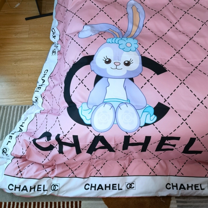 91家纺网 家纺一手货源 找家纺 色鬼布艺 2024新款轻奢磨毛四件套 轻奢全棉-2#