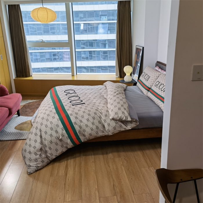 91家纺网 家纺一手货源 找家纺 色鬼布艺 2024新款轻奢磨毛四件套 轻奢全棉-3#