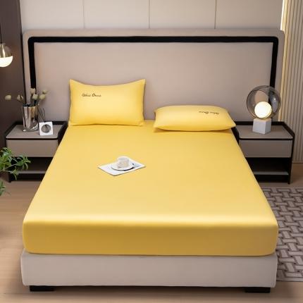 91家纺网 家纺一手货源 找家纺 （总）摩妮卡 2025新款全棉40贡缎单床笠