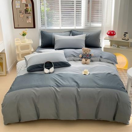 91家纺网 家纺一手货源 找家纺 西引力 2024新款全棉卡通印花四件套 经典回味