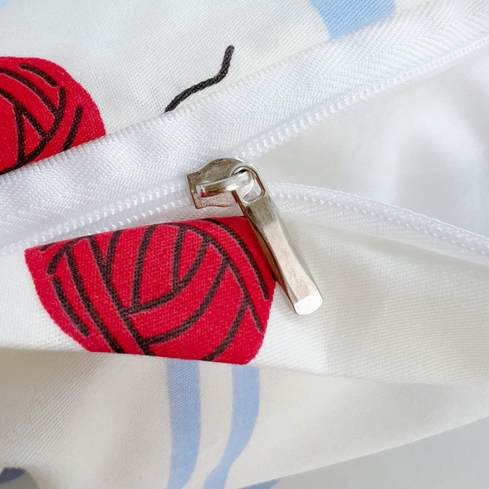 91家纺网 家纺一手货源 找家纺 （总）西引力 2024新款全棉卡通印花四件套