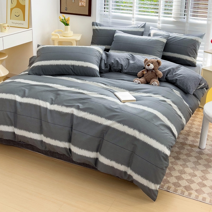 91家纺网 家纺一手货源 找家纺 西引力 2024新款全棉卡通印花四件套 光辉岁月