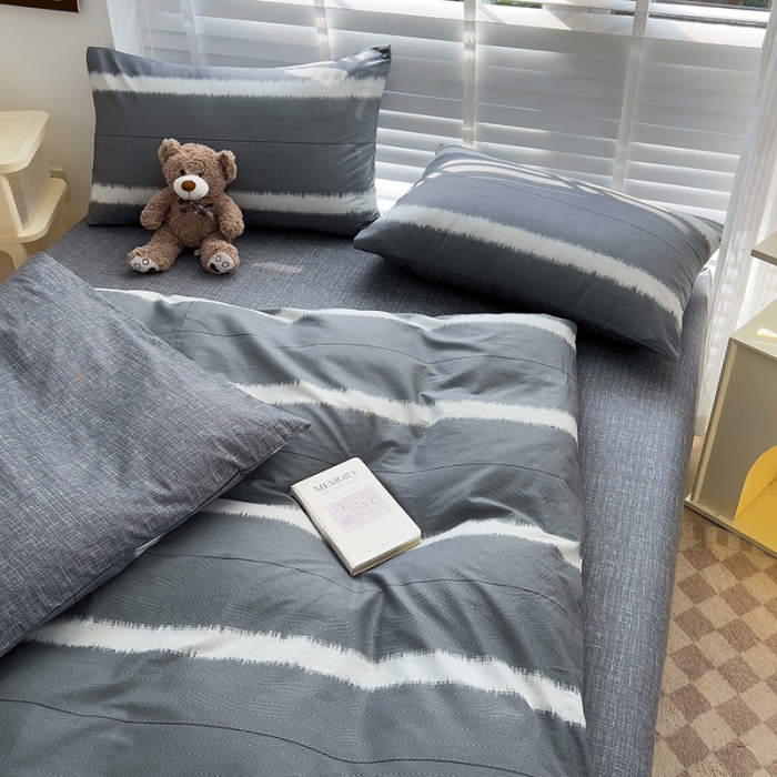 91家纺网 家纺一手货源 找家纺 西引力 2024新款全棉卡通印花四件套 光辉岁月