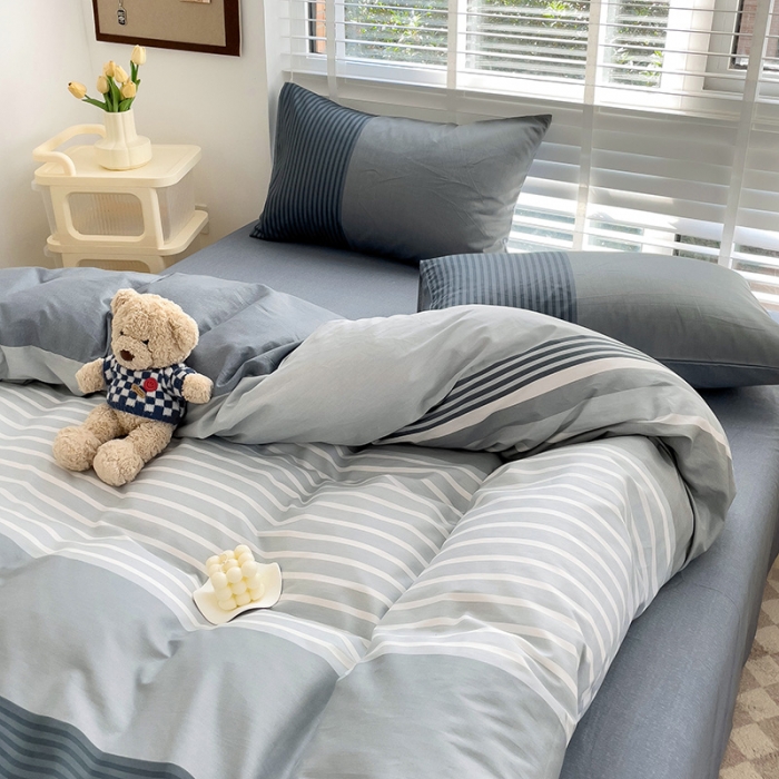 91家纺网 家纺一手货源 找家纺 西引力 2024新款全棉卡通印花四件套 经典回味