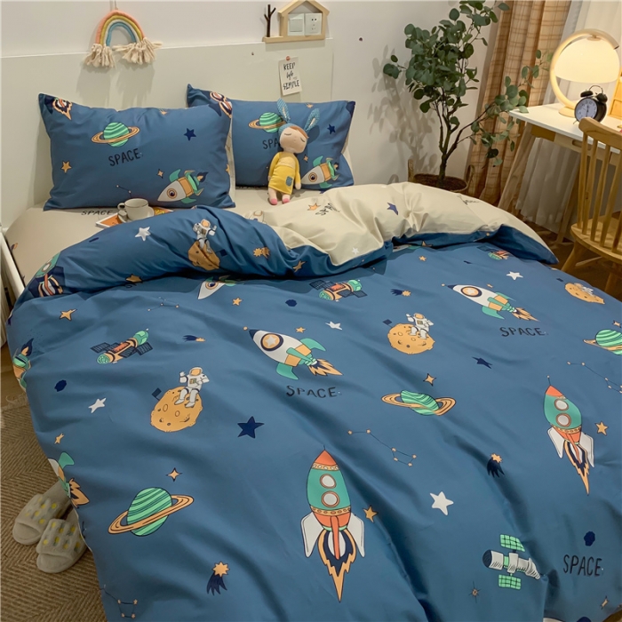 91家纺网 家纺一手货源 找家纺 （总）西引力 2022新款全棉印花单被套