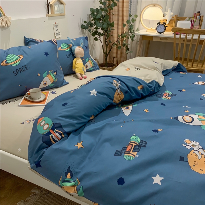 91家纺网 家纺一手货源 找家纺 （总）西引力 2022新款全棉印花单被套