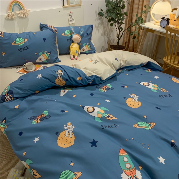 91家纺网 家纺一手货源 找家纺 （总）西引力 2022新款全棉印花单被套