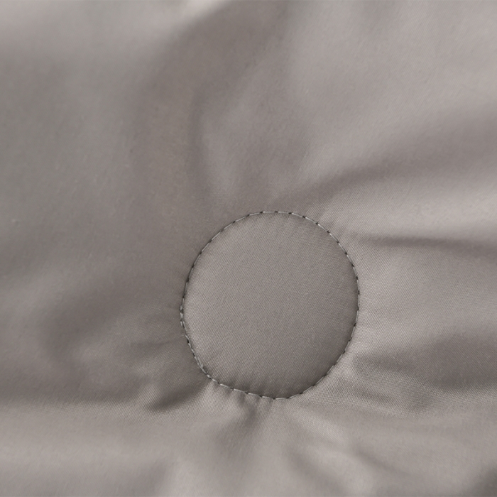 91家纺网 家纺一手货源 找家纺 艾兜坊 2024新款水洗真丝大豆被空调被夏被小煤球系列 小煤球-山中灰