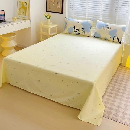 91家纺网 家纺一手货源 找家纺 （总）西引力 2024新款全棉卡通印花床单床笠