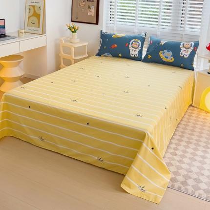 91家纺网 家纺一手货源 找家纺 （总）西引力 2024新款全棉卡通印花床单床笠