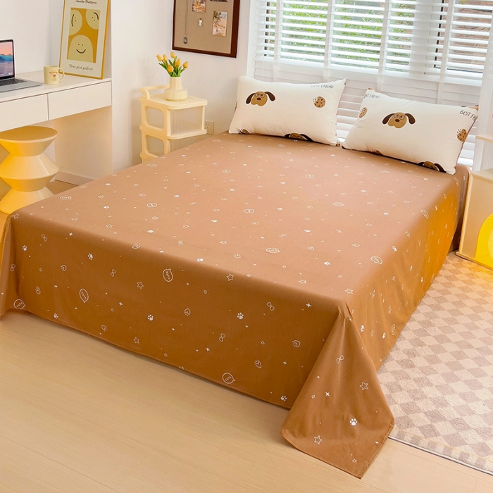 91家纺网 家纺一手货源 找家纺 （总）西引力 2024新款全棉卡通印花床单床笠