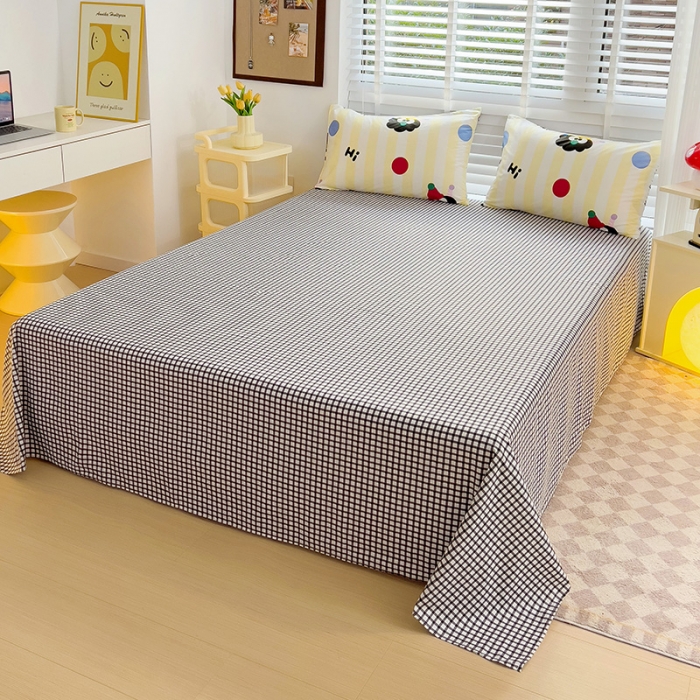 91家纺网 家纺一手货源 找家纺 （总）西引力 2024新款全棉卡通印花床单床笠