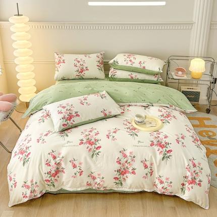 91家纺网 家纺一手货源 找家纺 （总）宇彬家纺 2024新款13372全棉印花四件套和单被套