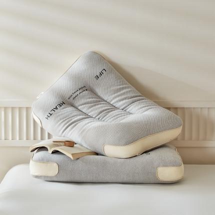梵希良品 2024新款超柔针织定型枕头枕芯护颈枕 灰色