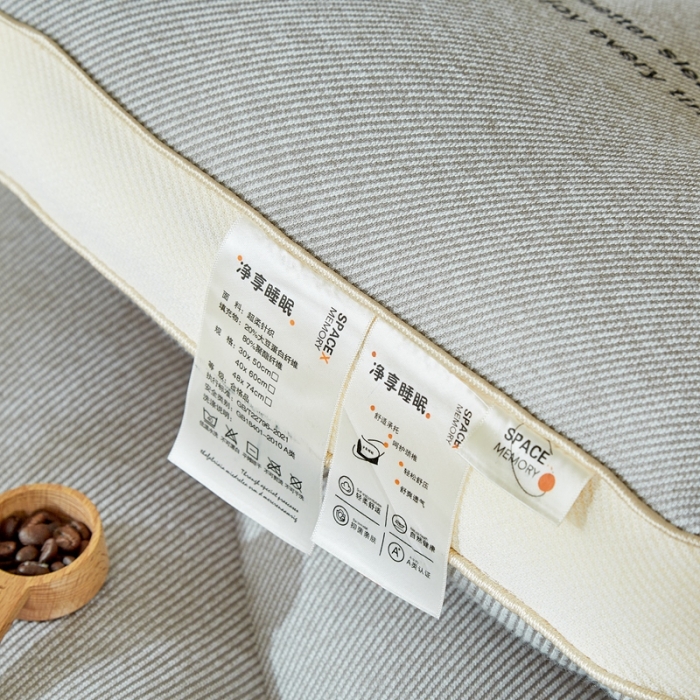 91家纺网 家纺一手货源 找家纺 梵希良品 2024新款超柔针织定型枕头枕芯护颈枕 灰色