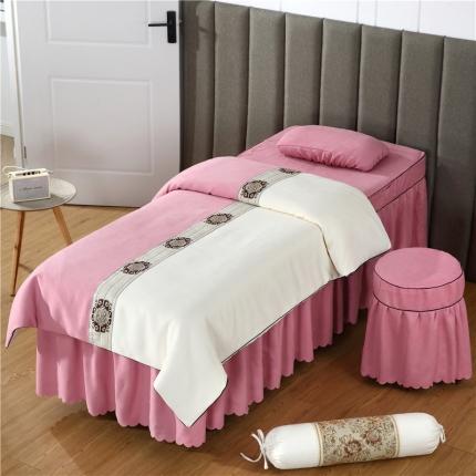 91家纺网 家纺一手货源 找家纺 （总）乐逸家纺 2023新款棉麻雪芙尼美 容套件