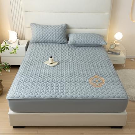 91家纺网 家纺一手货源 找家纺 （总）卡伦 2025新款夹棉床笠烫画系列