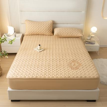 91家纺网 家纺一手货源 找家纺 （总）卡伦 2025新款夹棉床笠烫画系列