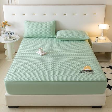 91家纺网 家纺一手货源 找家纺 （总）卡伦 2025新款夹棉床笠烫画系列