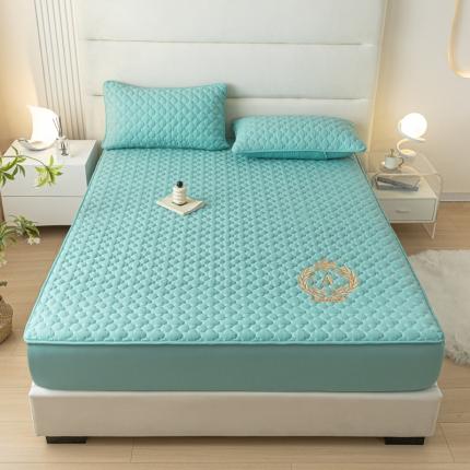 91家纺网 家纺一手货源 找家纺 （总）卡伦 2025新款夹棉床笠烫画系列