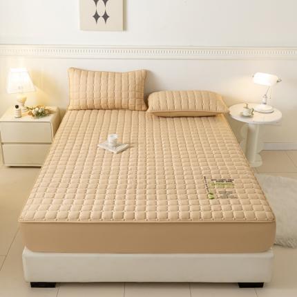 91家纺网 家纺一手货源 找家纺 （总）卡伦 2025新款夹棉床笠烫画系列