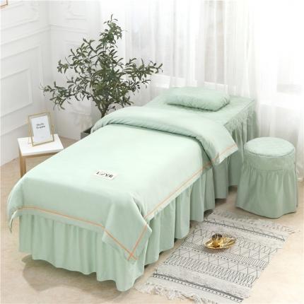 91家纺网 家纺一手货源 找家纺 （总）乐逸家纺 2024新款全棉美容床罩