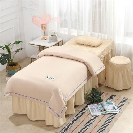 91家纺网 家纺一手货源 找家纺 （总）乐逸家纺 2024新款全棉美容床罩