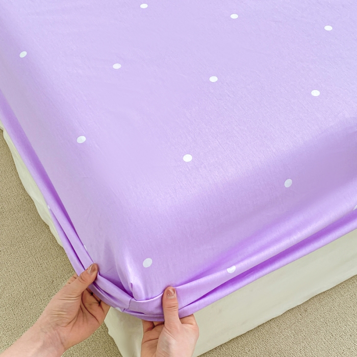 91家纺网 家纺一手货源 找家纺 锦润 2025新款三丽鸥正版授权系列印花全棉四件套库洛米伙伴