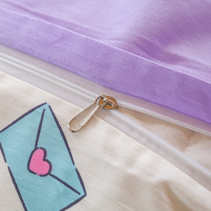 91家纺网 家纺一手货源 找家纺 锦润 2025新款三丽鸥系列印花学生三件套纯棉全棉三件套库洛米伙伴