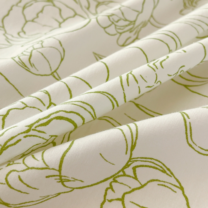 91家纺网 家纺一手货源 找家纺 总星巴k家纺 2023新款全棉13372花卉印花简约卡通款多规格四件套