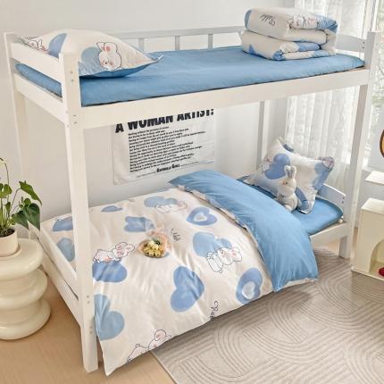 91家纺网 家纺一手货源 找家纺 （学生季）简冠 2025新款直播电商学生宿舍三件套多件套大礼包床垫被芯