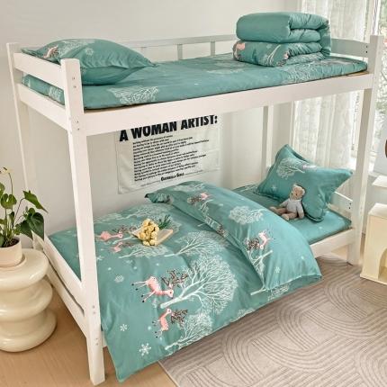 91家纺网 家纺一手货源 找家纺 （学生季）简冠 2025新款直播电商学生宿舍三件套多件套大礼包床垫被芯