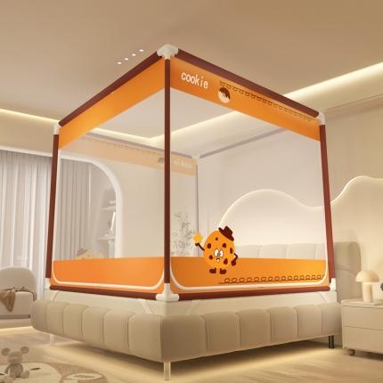 91家纺网 家纺一手货源 找家纺 （总）卓尔居 2024新款迪士尼轻奢系列方顶坐床蚊帐