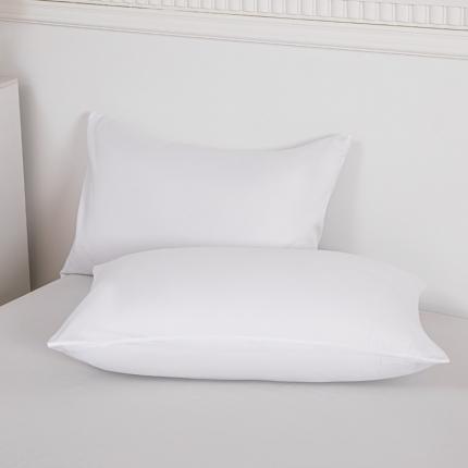 91家纺网 家纺一手货源 找家纺 （总）莎臣豹 2025新款高克重加厚加密水洗棉磨毛纯色枕套